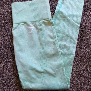 Gymshark seamless legging mint green
